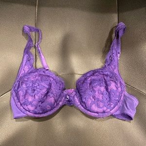 Reflections padded lace underwire bra